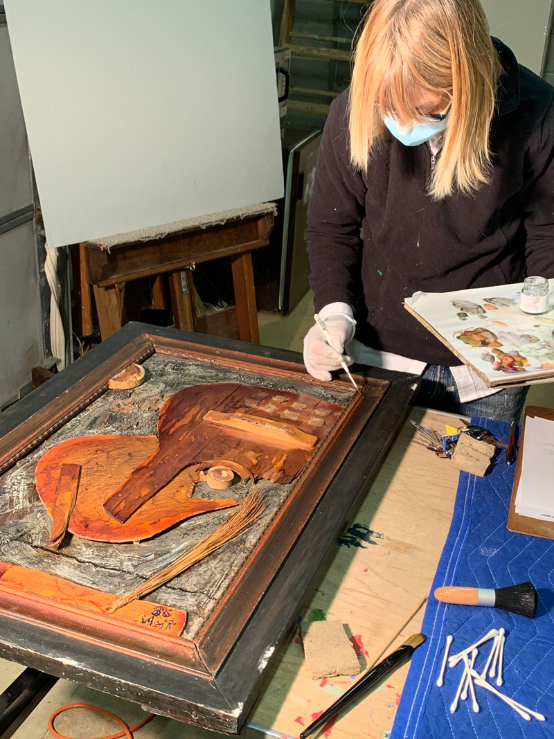 wood object conservation